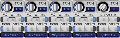 CueMix FX configuration