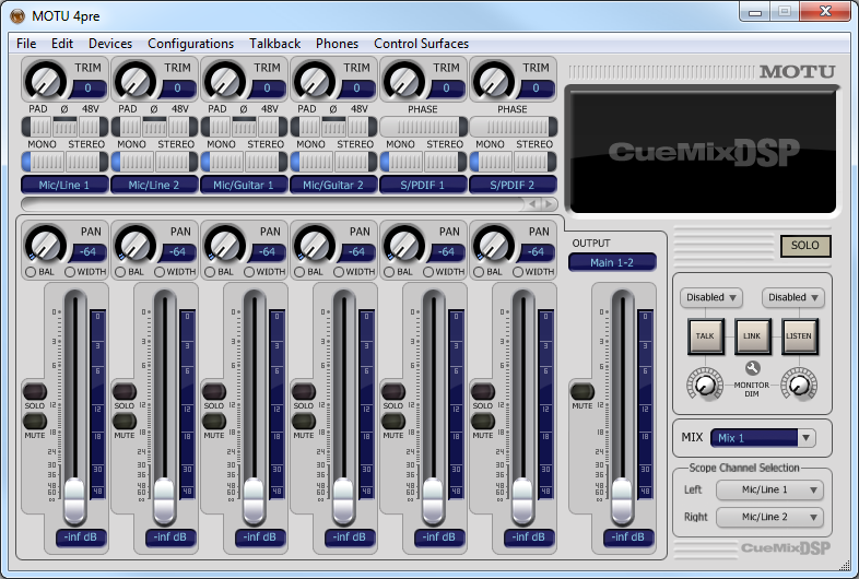 CueMix Unresponsive